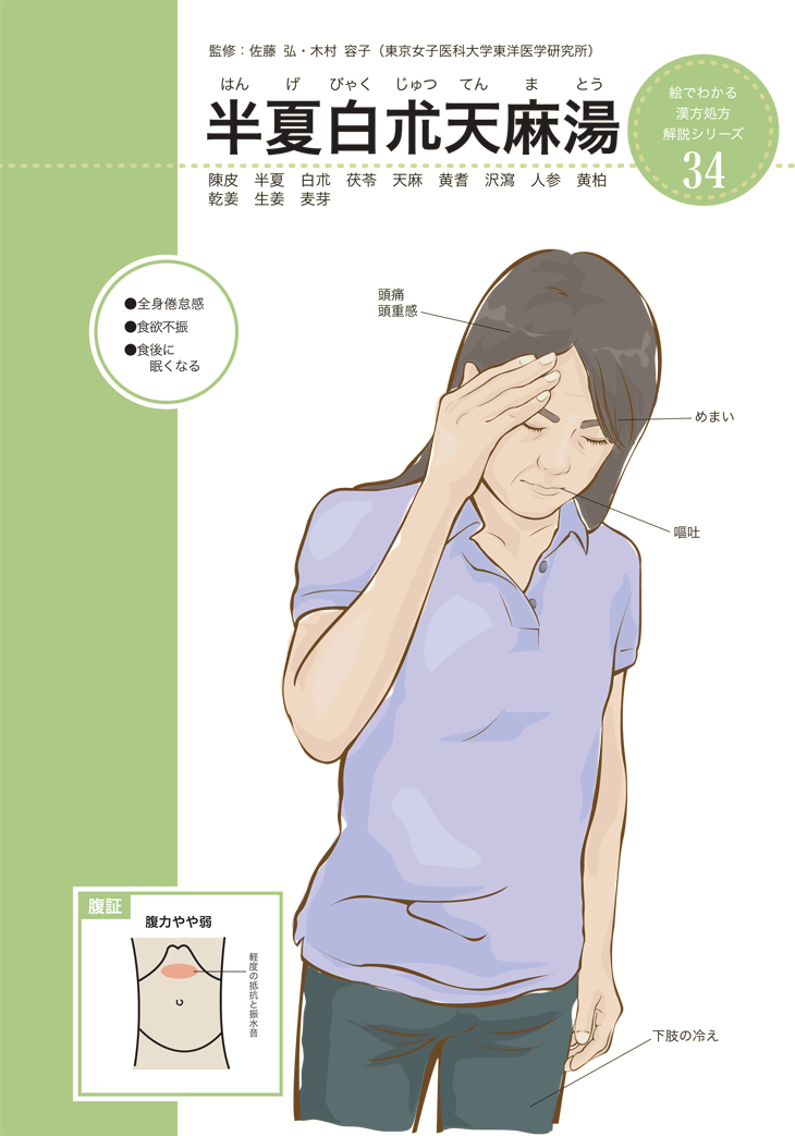 半夏白朮天麻湯(はんげびゃくじゅつてんまとう) - 漢方スクエア